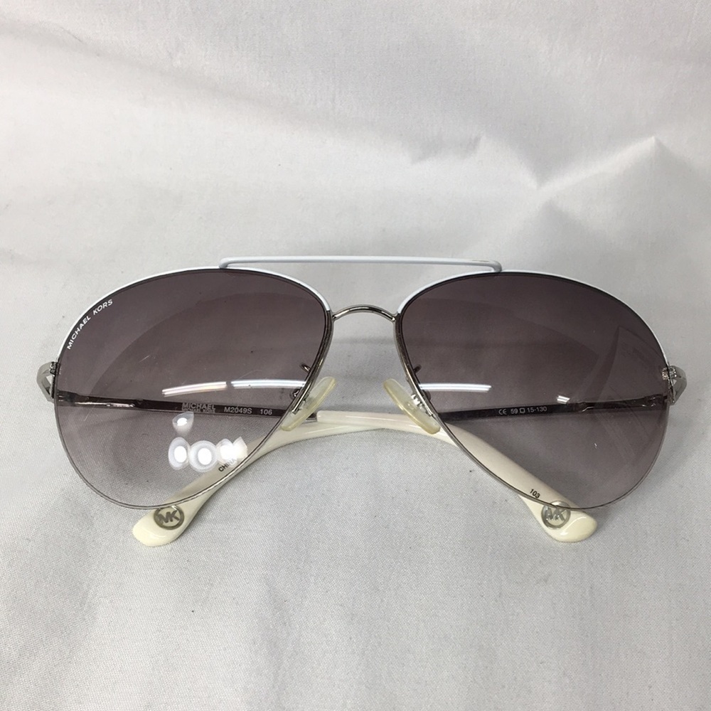 Michael Kors Semi-Rimless Sunglasses M2049 S Like-NEW Condition